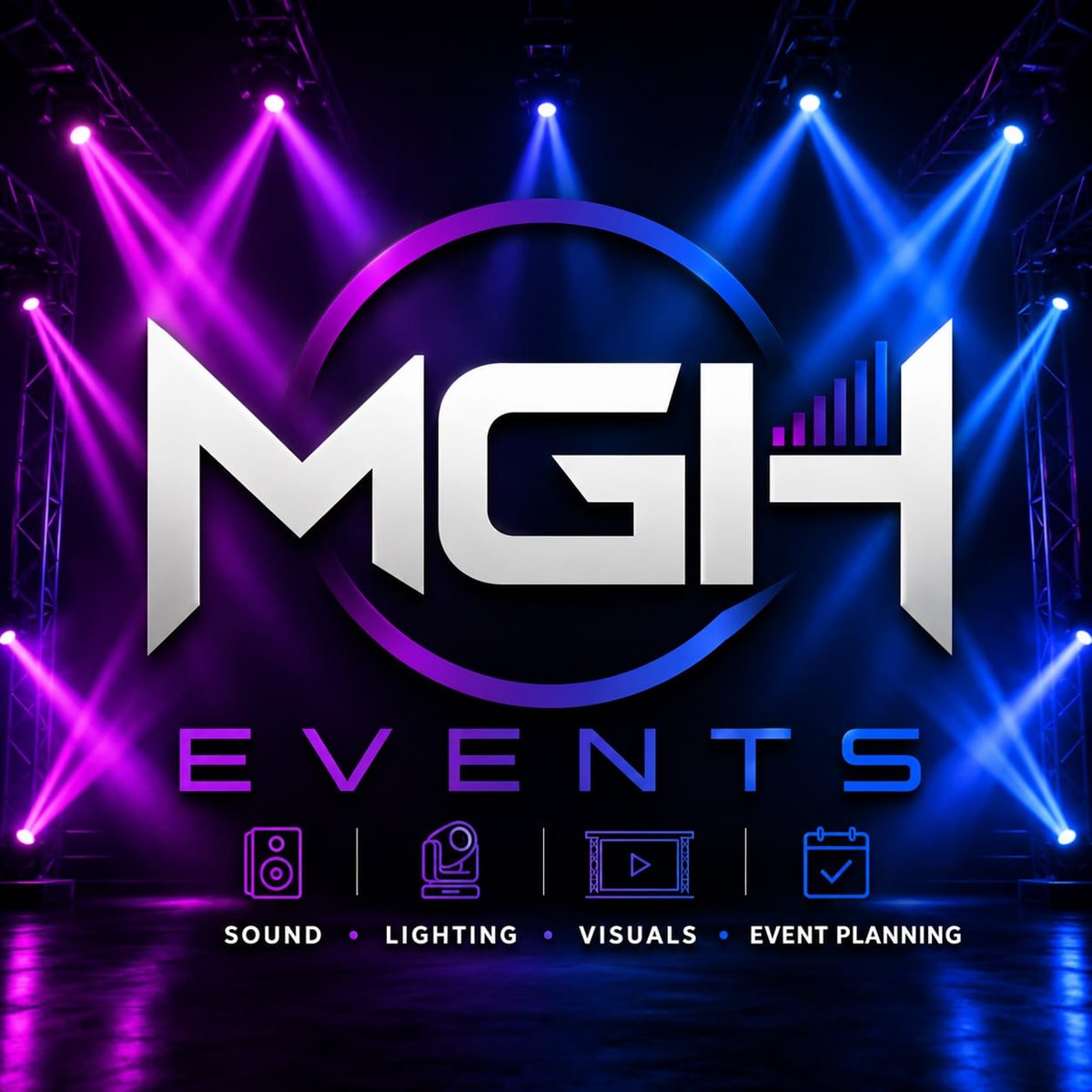 MGH Events - Sound, Lighting, Visuals, Event Planning